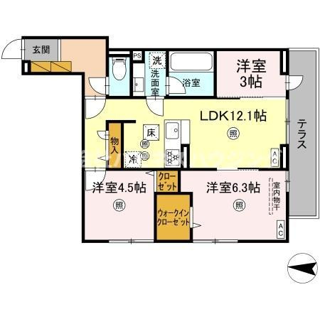 b－kubus(ビークブス)の間取り