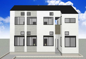 【外観パース】 | ハーモニーテラス東小岩Ⅱ | 同一仕様写真