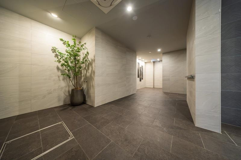 パークアクシス神保町のエントランス