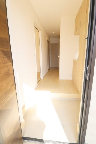 郡山市町東2丁目　　　2号棟　　　富田小学校、富田中学区　の玄関