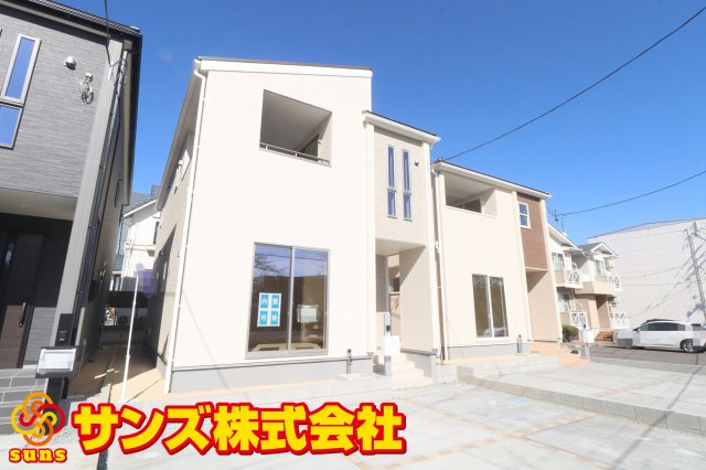 郡山市町東2丁目　　　2号棟　　　富田小学校、富田中学区　の外観|南西側から見た外観♪