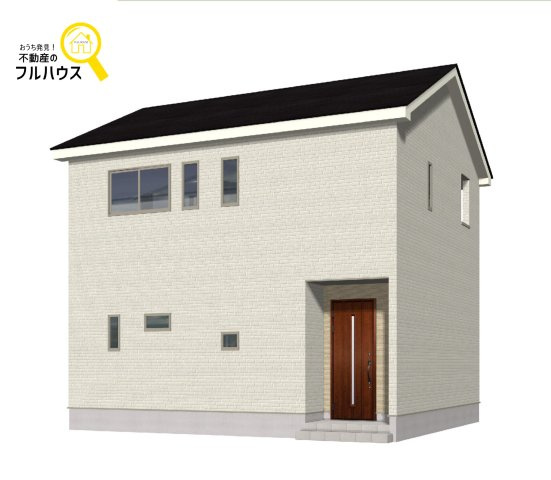 八戸市青葉1丁目　第4ｰ1号棟の外観パース