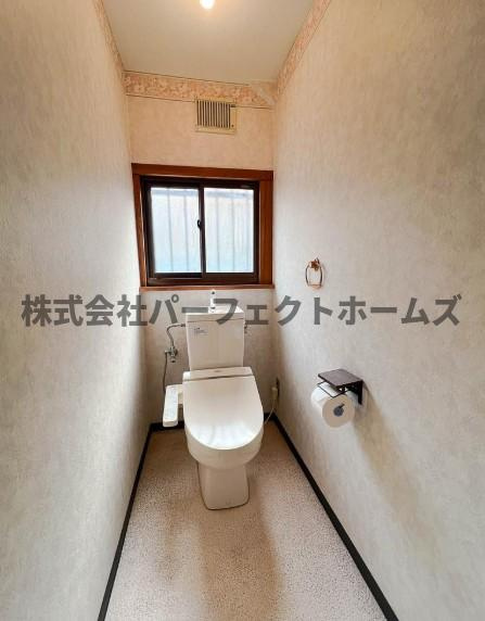 山之上1丁目戸建　賃貸のトイレ|シンプルで使いやすいトイレです
