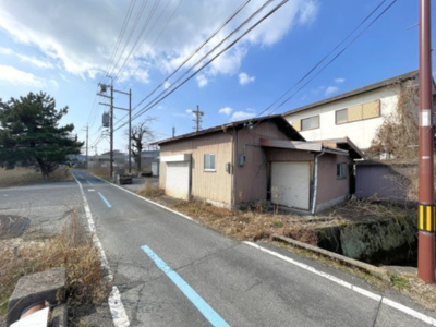 【前面道路含む現地写真】 | 大津市八屋戸944,946　売土地