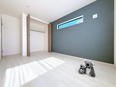 【洋室】 | 高崎市塚田町　新築住宅 | 「どんな家具を置こうかな」とワクワクする。好みのこだわりのお部屋にしてじぶんだけの部屋でゆったりと寛げます。