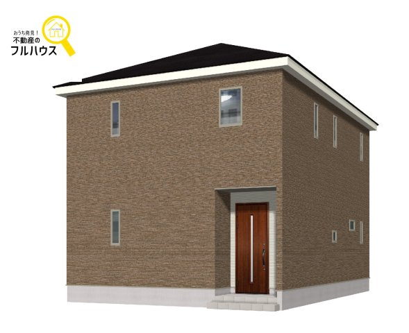 八戸市青葉1丁目　第4ｰ2号棟の外観パース