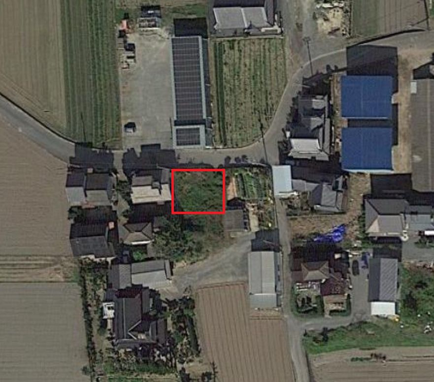 三井郡大刀洗町大字菅野　売り土地の周辺