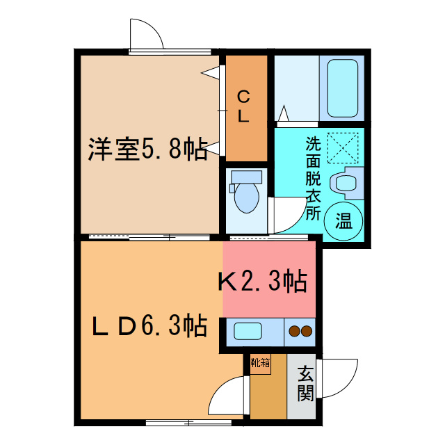 PLAIN⑯の間取り
