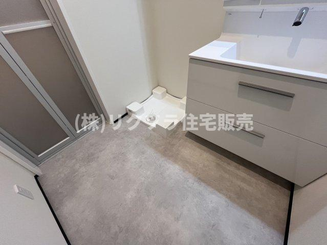 東倉治4丁目　新築一戸建ての脱衣所|■物件内覧・資金計画相談・住宅ローン相談、リフォーム相談、お問合せ受付中■
※当日・翌日のご内覧、ご相談はお電話でのお問合せがスムーズです！