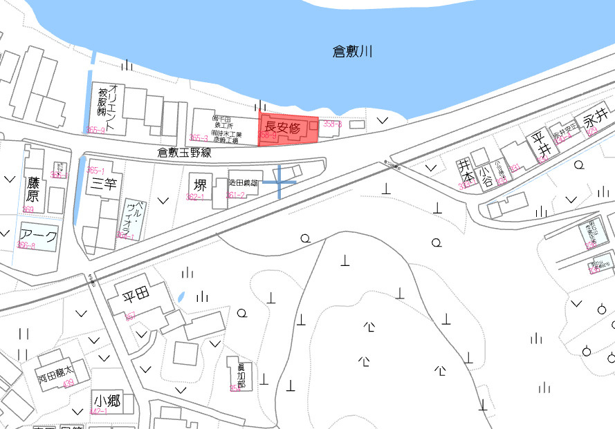 岡山市南区彦崎の地図