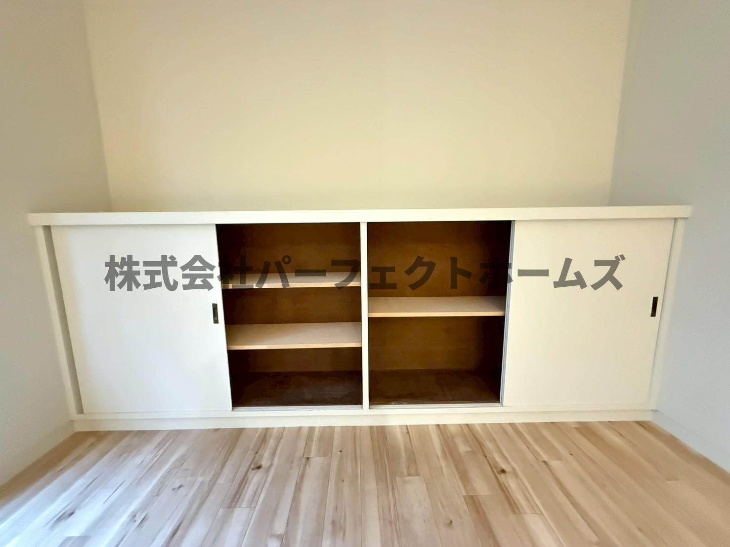 南楠葉2丁目戸建　賃貸の収納|収納豊富です