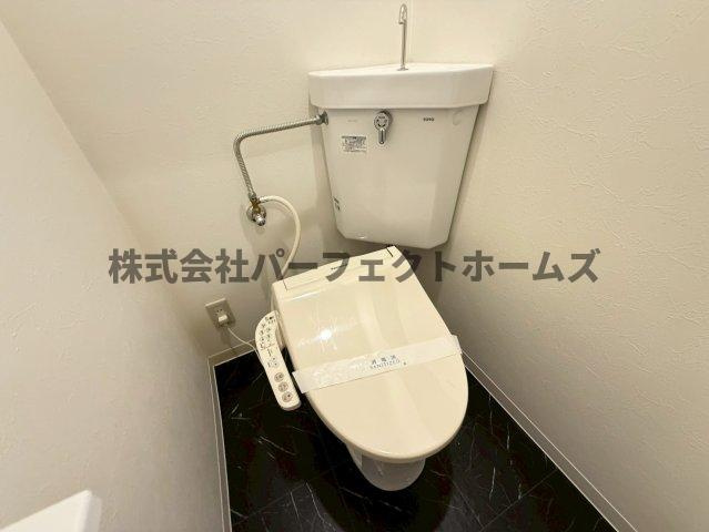南楠葉2丁目戸建　賃貸のトイレ|清潔感のあるトイレです