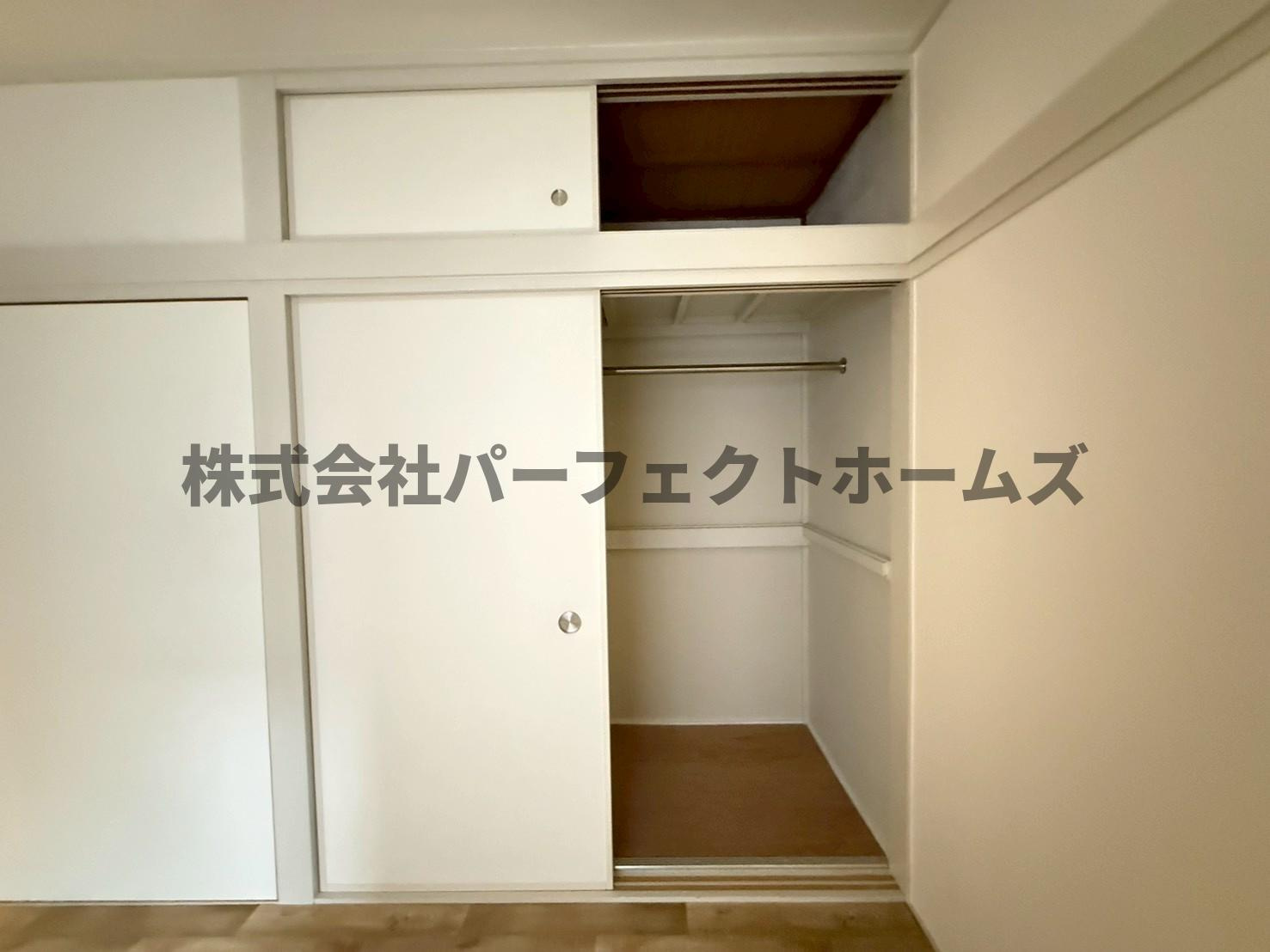 南楠葉2丁目戸建　賃貸の収納|十分な収納スペースがあります