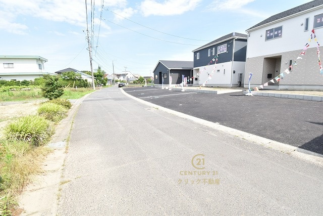 Cradlegarden　 東海村亀下　第1　2の前面道路含む現地写真|現地撮影（2026年6月）