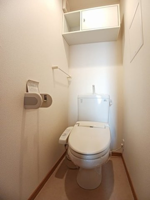 【トイレ】 | ペスカ・砂山 | ゆったりとした空間のトイレです