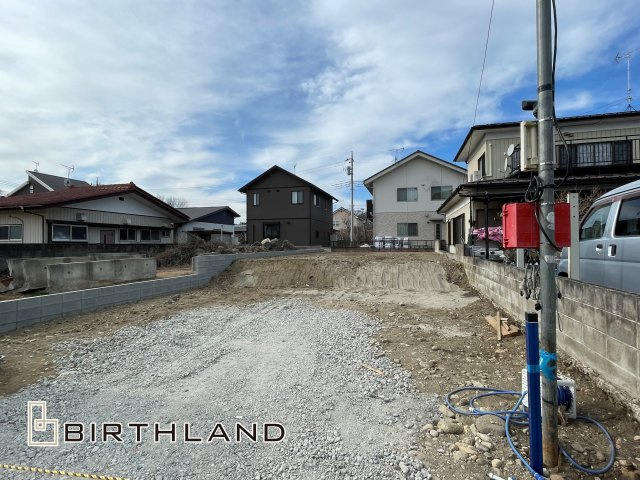 新築戸建・新築建売　那須塩原市埼玉第3　稲村小・黒磯北中の外観|これから基礎工事が始まります！