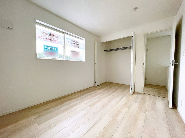 新築戸建・建売　大田原市富士見第2　Cradle Garden　全3棟の収納|全居室収納完備！収納が多いとお部屋もスッキリします！