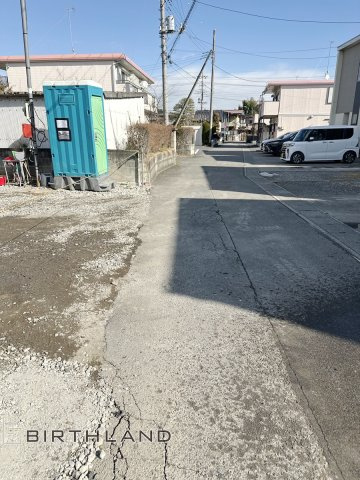 新築戸建・新築建売　大田原市元町　大田原小学校・若草中学校の前面道路含む現地写真|車通りが落ち着いているので安心して生活ができます！
