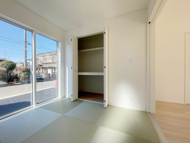 新築戸建・建売　大田原市薄葉　制震+耐震　薄葉小・野崎中の和室