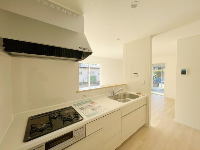 新築戸建・建売　大田原市薄葉　制震+耐震　薄葉小・野崎中のキッチン