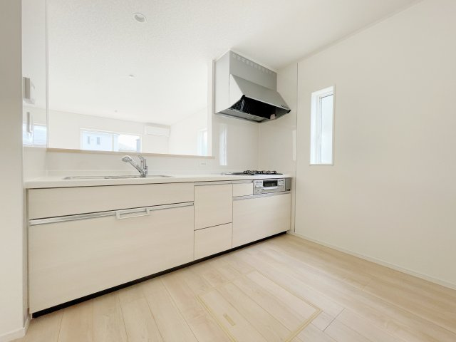 新築戸建・新築建売　棚倉町棚倉字東中居　制震+耐震　棚倉小・棚倉中のキッチン