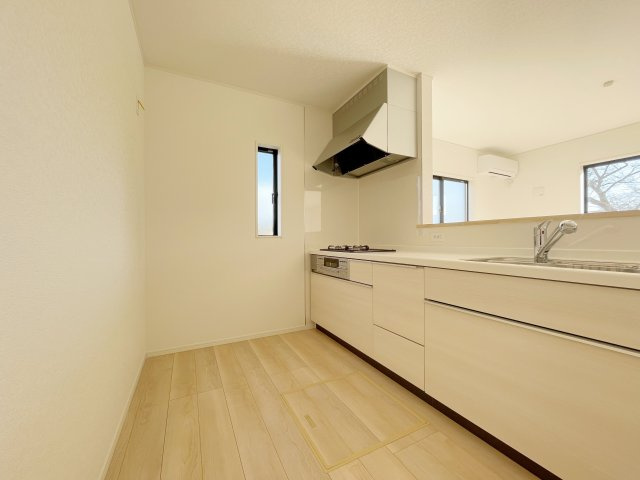 新築戸建・新築建売　矢吹町八幡町第24　善郷小・矢吹中の前面道路含む現地写真|前面道路