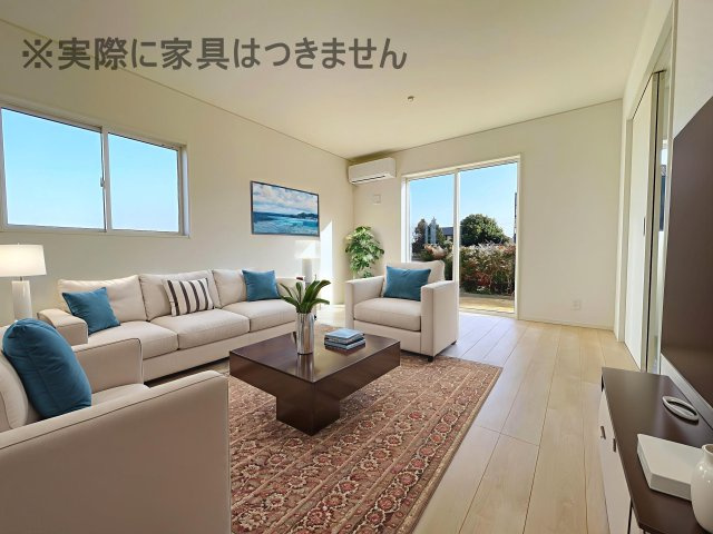 新築戸建・新築建売　矢吹町東郷第3　善郷小・矢吹中の居間・リビング