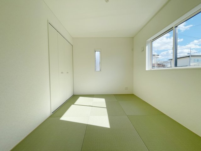 新築戸建・新築建売　矢吹町田町第1　善郷小・矢吹中の前面道路含む現地写真