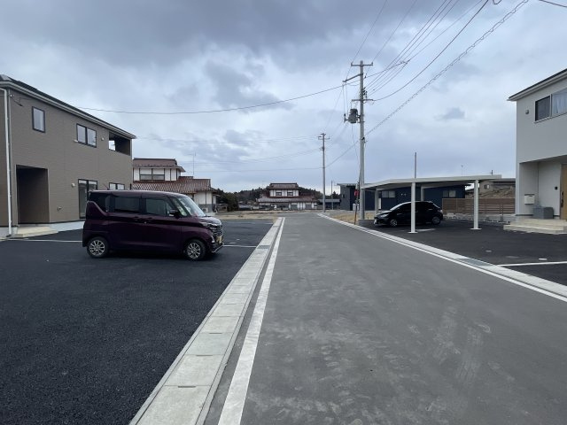 新築戸建・新築建売　泉崎村北平山第2　泉崎第二小・泉崎中の前面道路含む現地写真|車通りも落ち着いているので安心してお過ごしいただける環境です！
