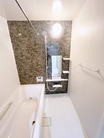 新築戸建・新築建売　西郷村小田倉字前原　小田倉小・西郷第二中の浴室|一日の疲れを癒してくれるお風呂時間をお楽しみください！