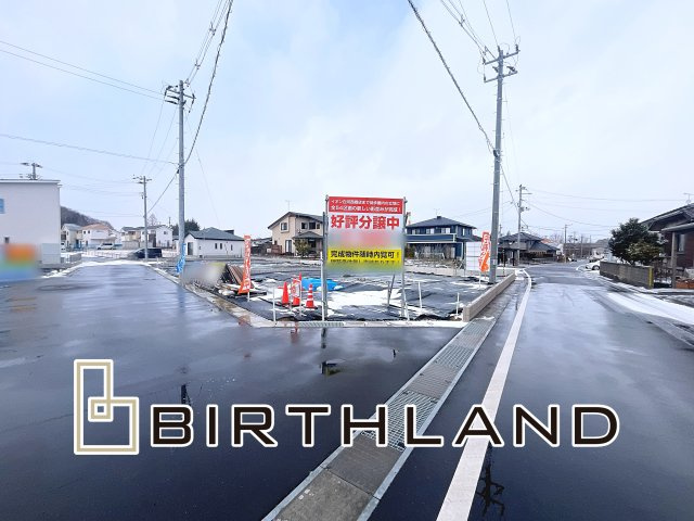新築戸建・新築建売　西郷村小田倉字前原　小田倉小・西郷第二中の外観|【6号棟】2026年6月完成予定です！同社完成物件ご案内可能です♪