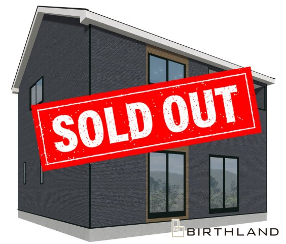 新築戸建・新築建売　西郷村小田倉第34　小田倉小・西郷第二中の外観パース|おかげさまでご成約致しました