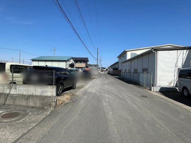 新築戸建・新築建売　鏡石町境第4　第一小・鏡石中の前面道路含む現地写真|国道4号線へのアクセスも良好◎車移動に便利な立地！