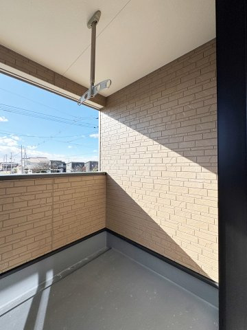 新築戸建・新築建売　岩瀬郡鏡石町旭町【耐震＋制震】第二小・鏡石中のバルコニー