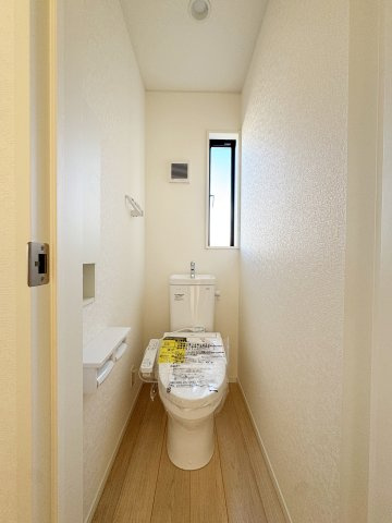 新築戸建・新築建売　岩瀬郡鏡石町旭町【耐震＋制震】第二小・鏡石中のトイレ