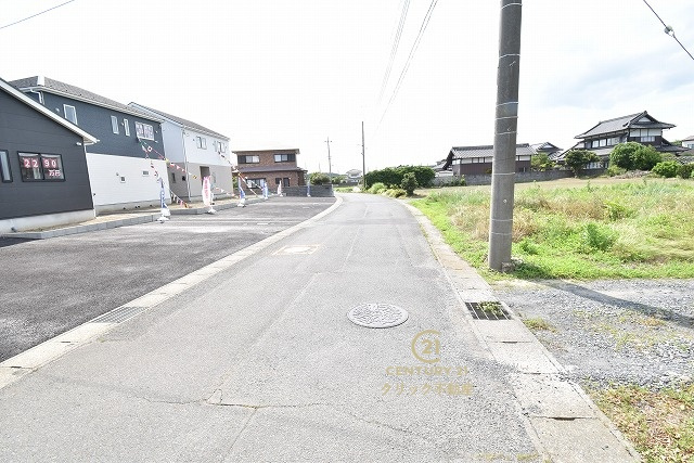 Cradlegarden　 東海村亀下　第1　3の前面道路含む現地写真|現地撮影（2026年6月）