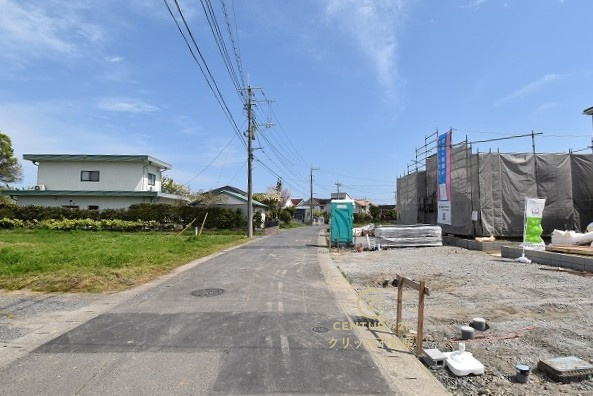 Cradlegarden　 東海村亀下　第1　3の完成予想図|北西側。
