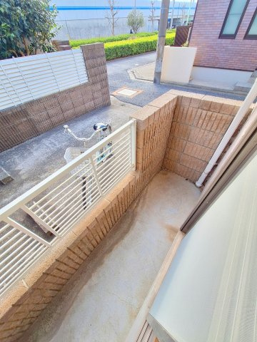 けやきハイムのバルコニー