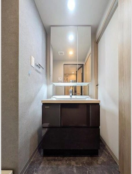 S-RESIDENCE松屋町asenceの洗面所