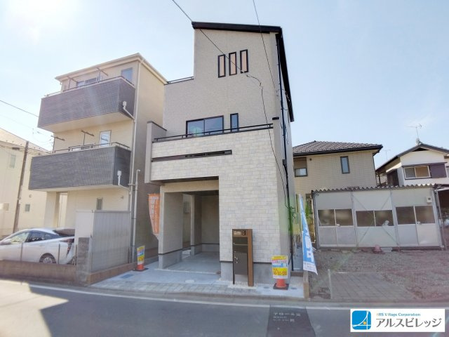 新築／志木市中宗岡１丁目　全１棟の外観|モダンな外観です