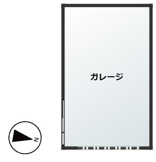 仮称　鹿渡ストレージの間取り