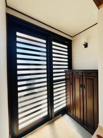 桐生市境野町6丁目の玄関|履物の着脱もスムーズにできる玄関◎