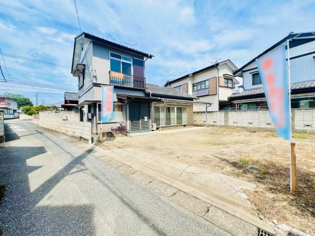 桐生市境野町6丁目の前面道路含む現地写真|閑静な住宅地◎