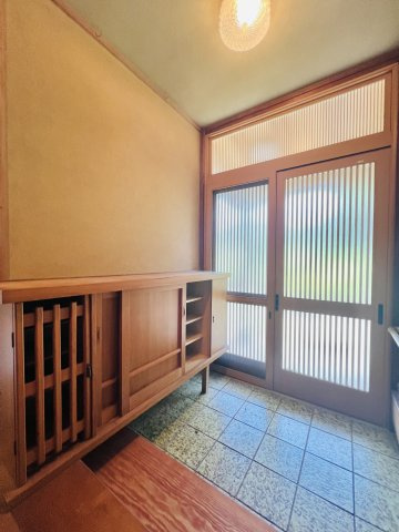 高崎市下室田町の玄関|着脱もスムーズにできる玄関♪