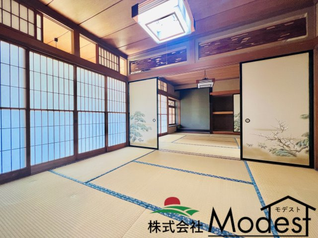 高崎市下室田町の居間・リビング|全居室6帖以上でゆとりのある暮らしが実現♪