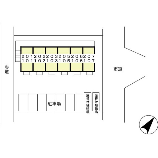【区画図】 | フローラ