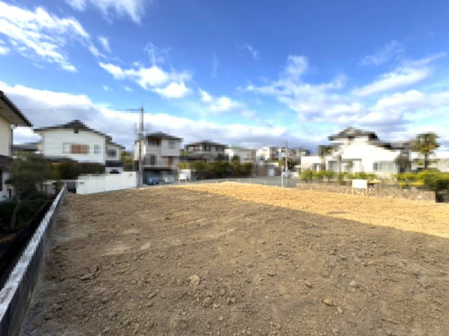 吹田市高野台5丁目の外観|南側から撮影