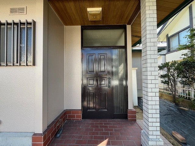 堺市しんひのおだい戸建のエントランス