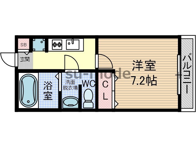 【間取り】 | エスポアールB棟