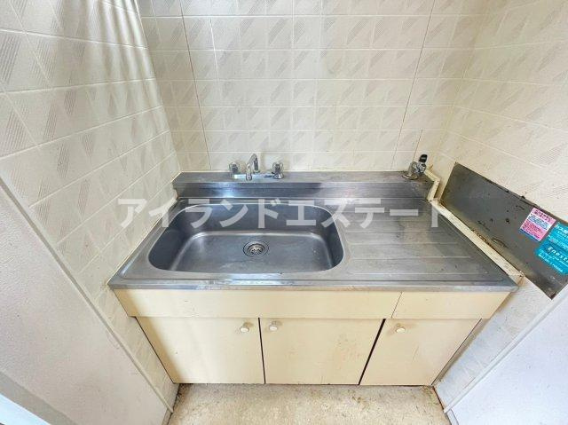 ベルイン駒沢　駅近　礼金0　バストイレ別　角部屋のキッチン